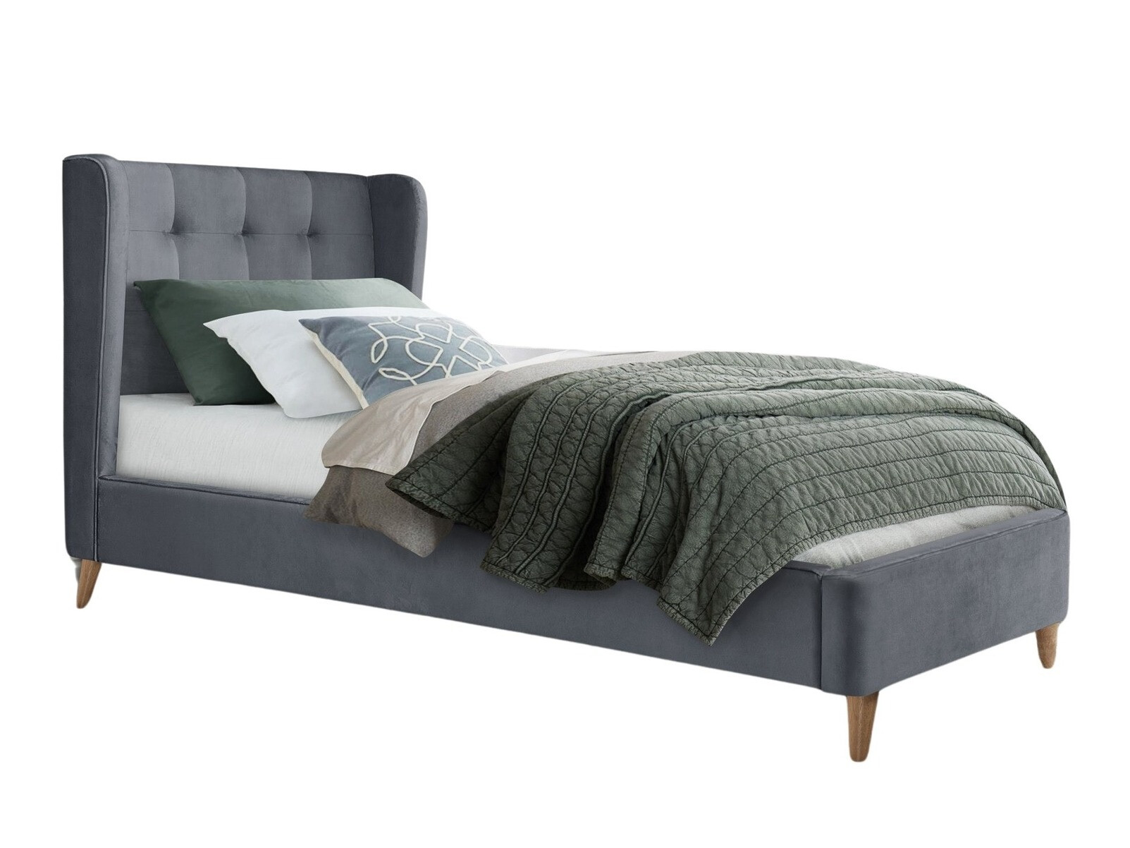 Bed Houston 1840 (Grey)
