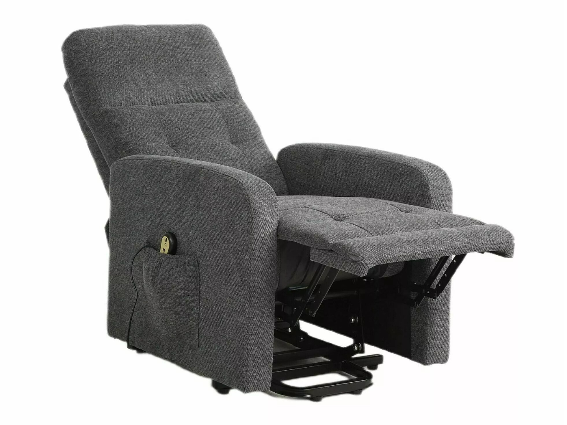 Armchair recliner Detroit 197 (Dark grey)