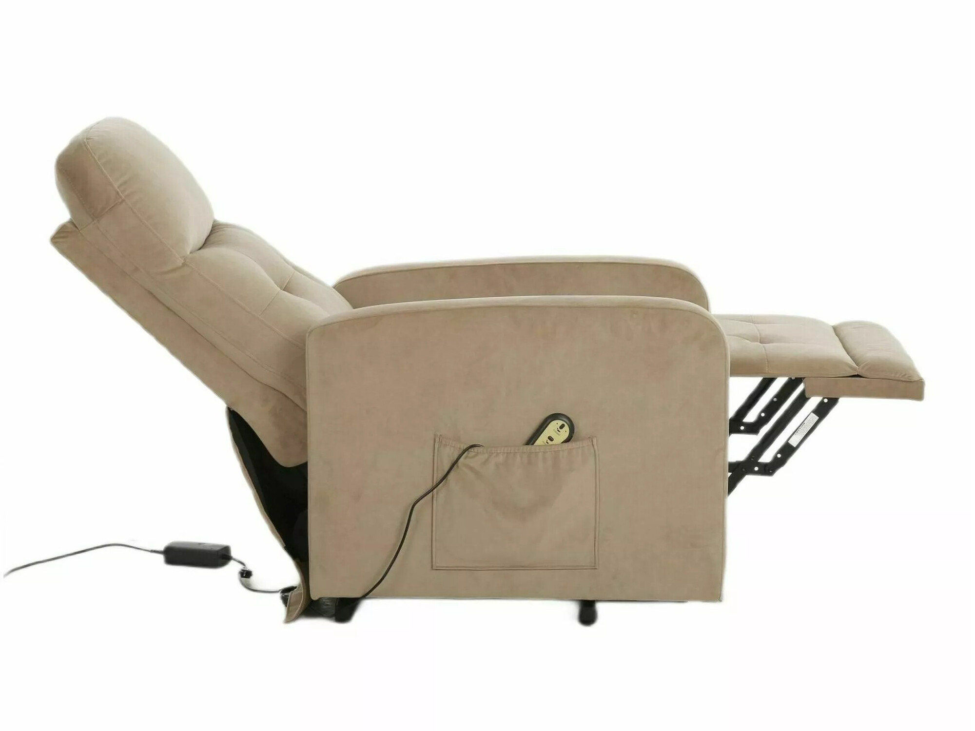 Armchair recliner Detroit 197 (Light brown)