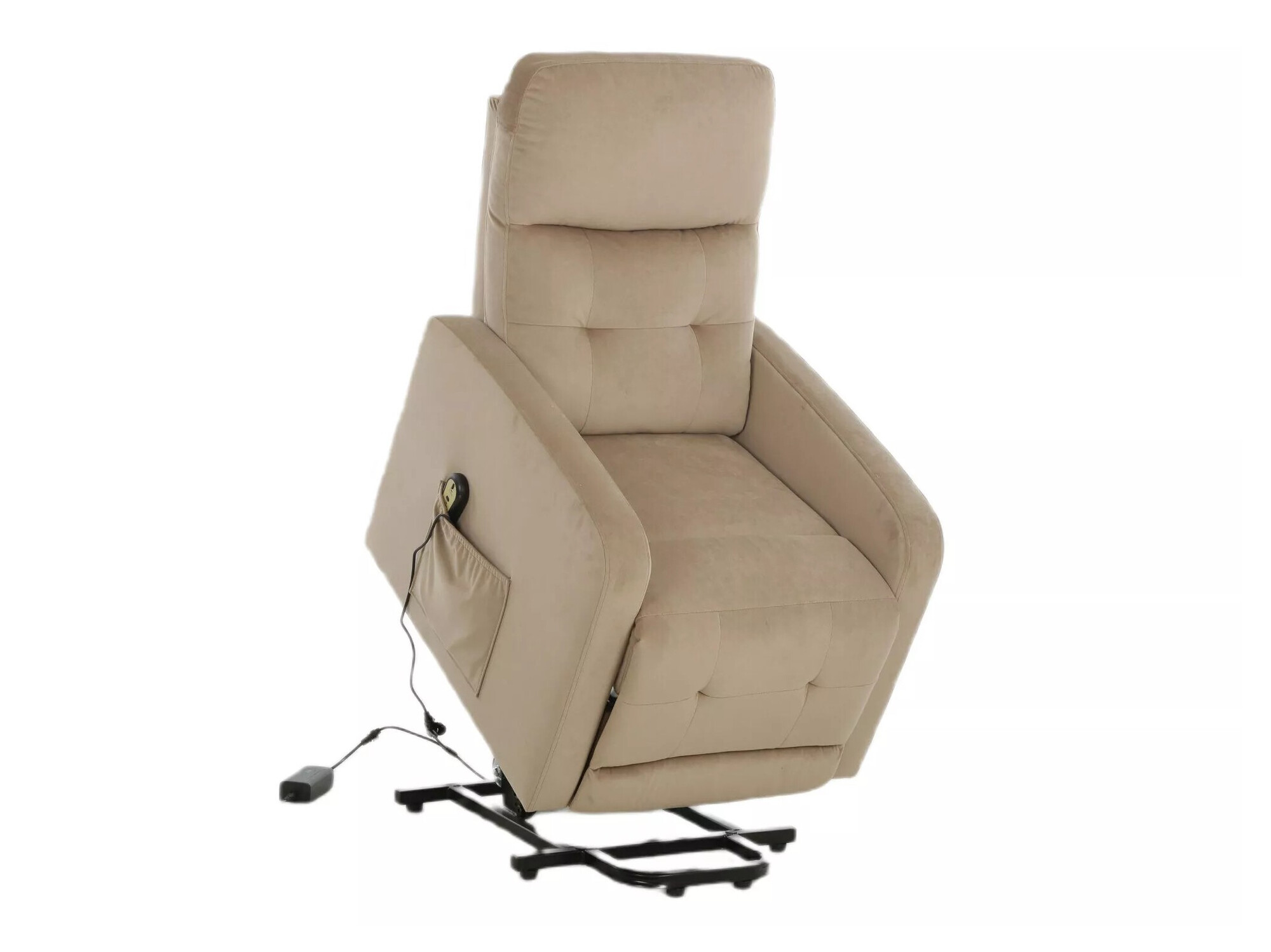 Armchair recliner Detroit 197 (Light brown)