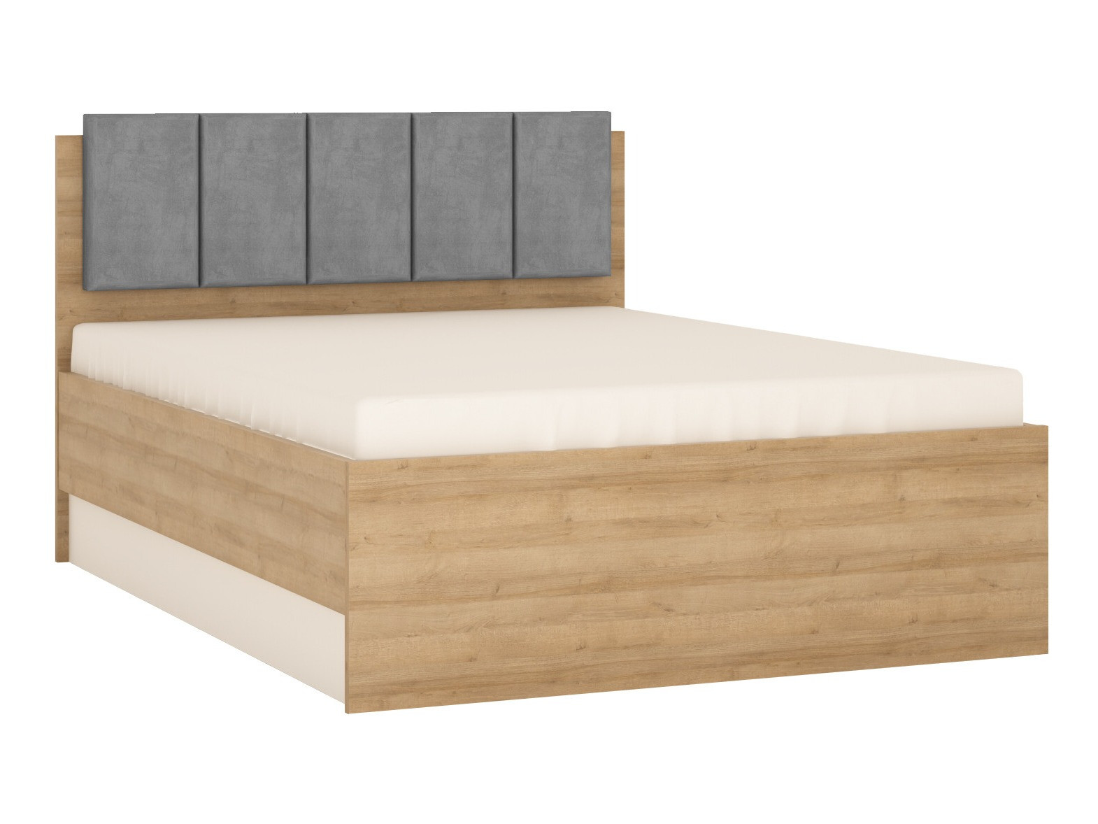 Bed Feldeli 117 (Riviera oak + White)