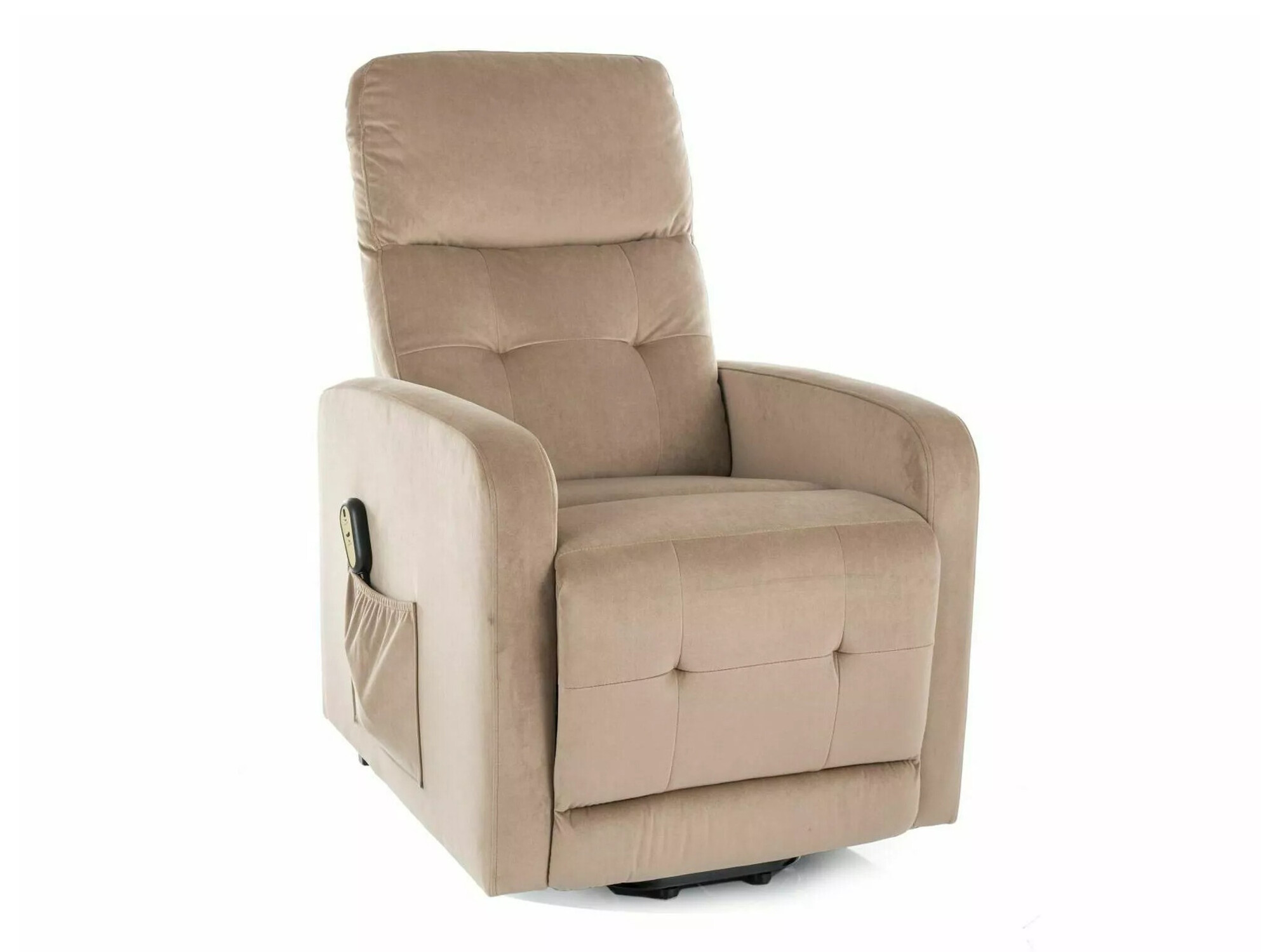 Recliner armchair Detroit 197 (Light brown)