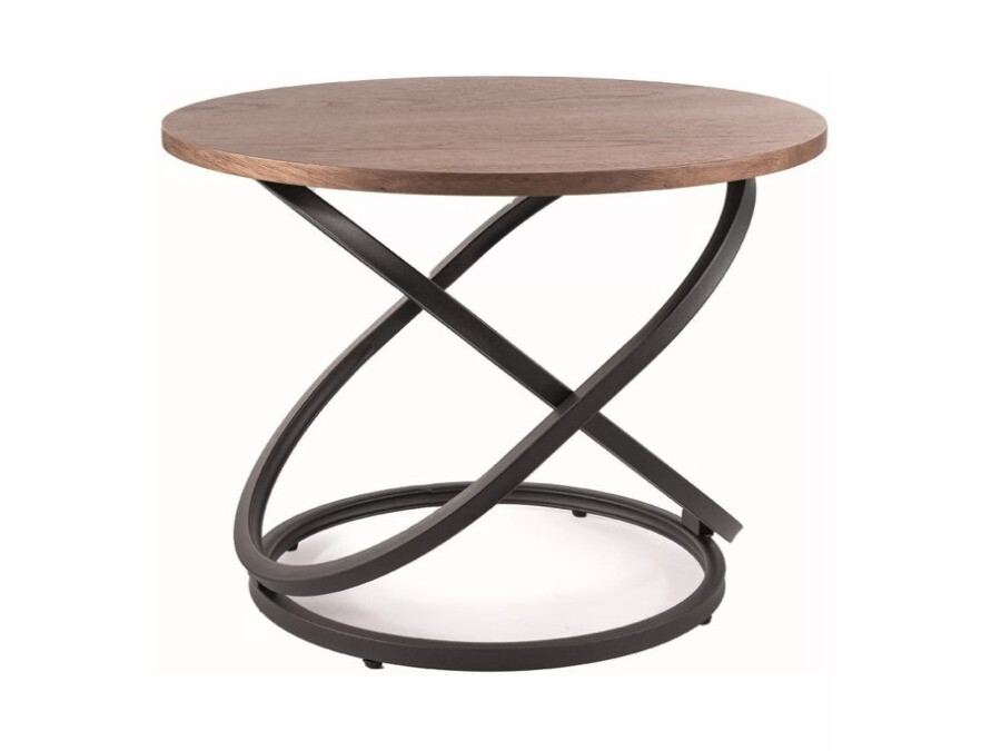 Coffee table Detroit 292 (Nut + Black)