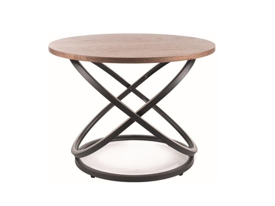 Coffee table Detroit 292 (Walnut + Black)