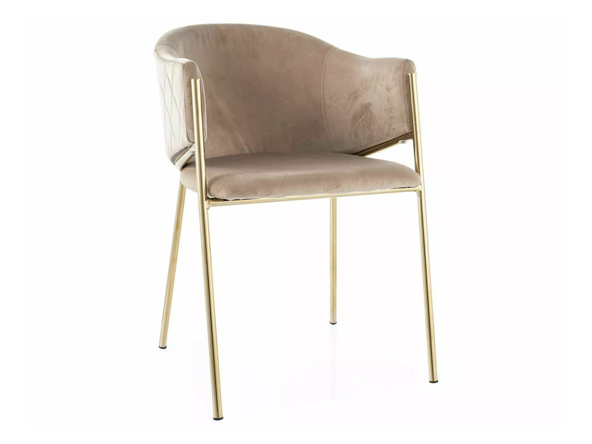 Chair Detroit 329 (Beige + Golden)