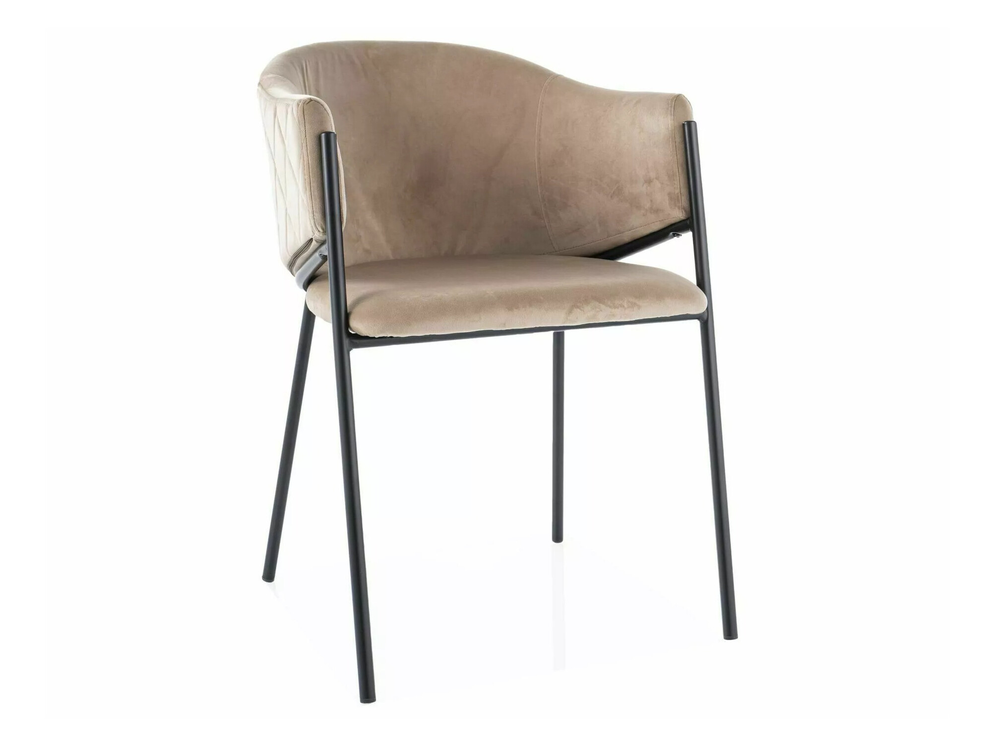 Chair Detroit 329 (Black + Beige)