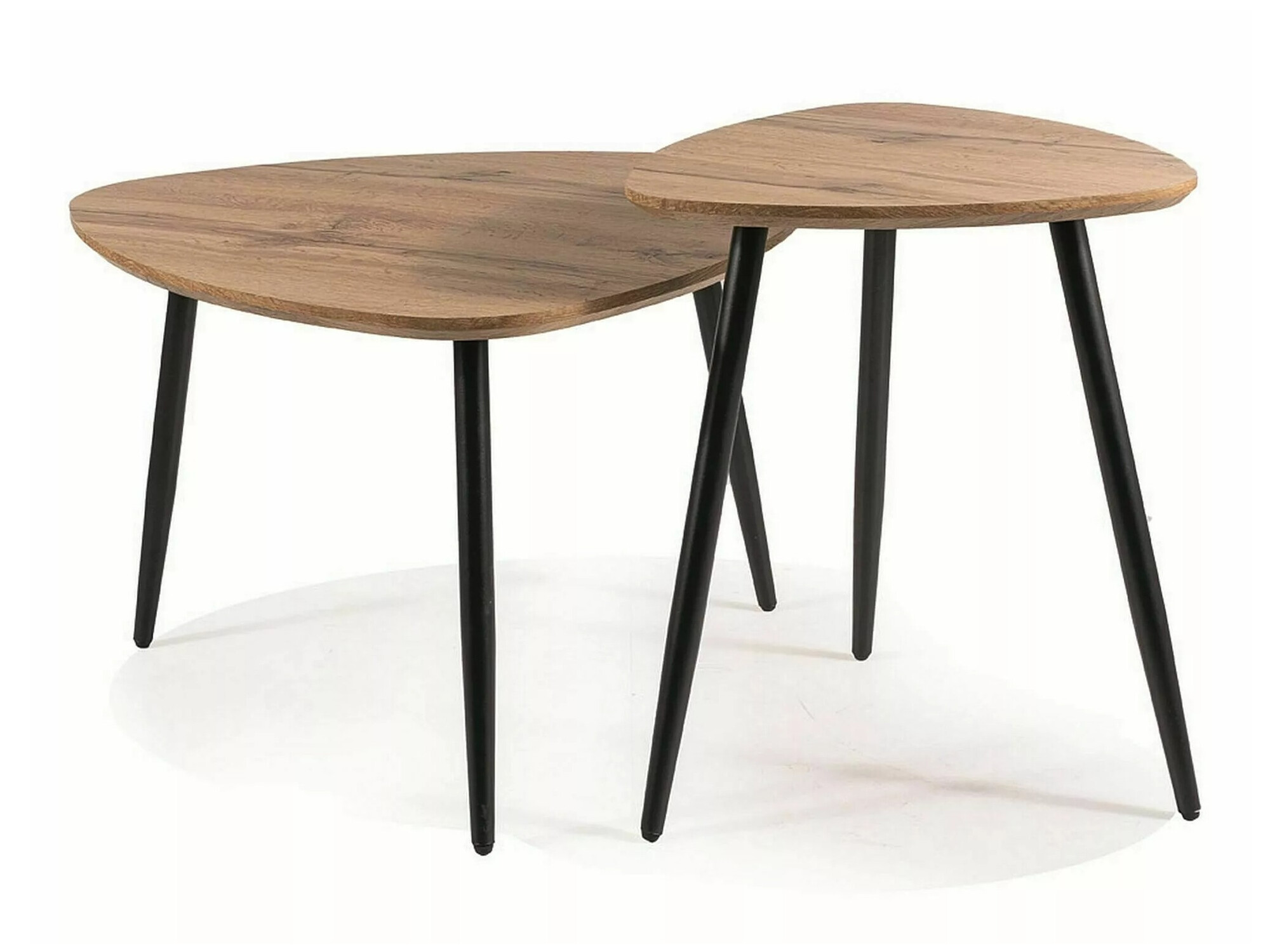 Nest of coffee tables Detroit 361 (Artisan oak)