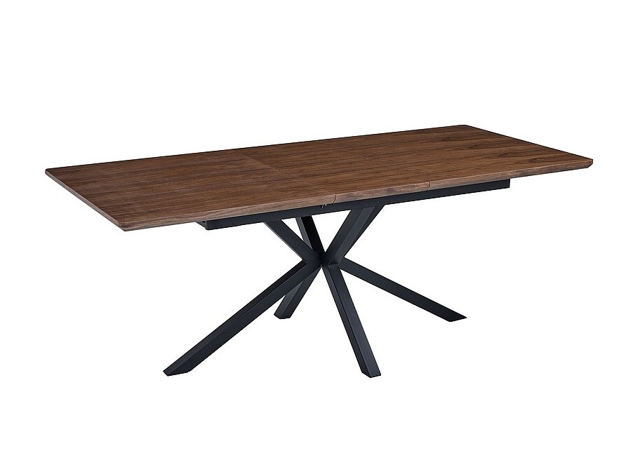Table Detroit 374 (Walnut + Black)