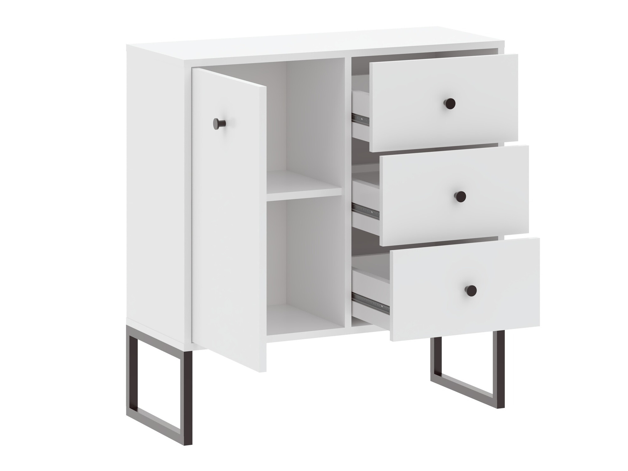 Chest of drawers Dalferi 101 (White)