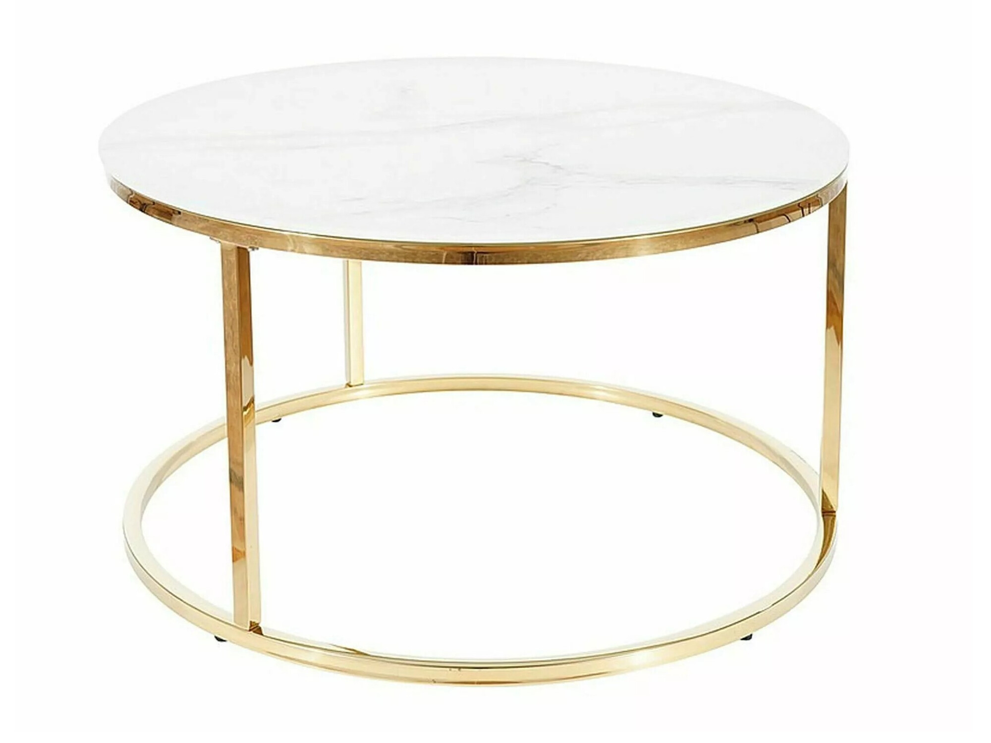 Coffee table Detroit 400 (White marble)