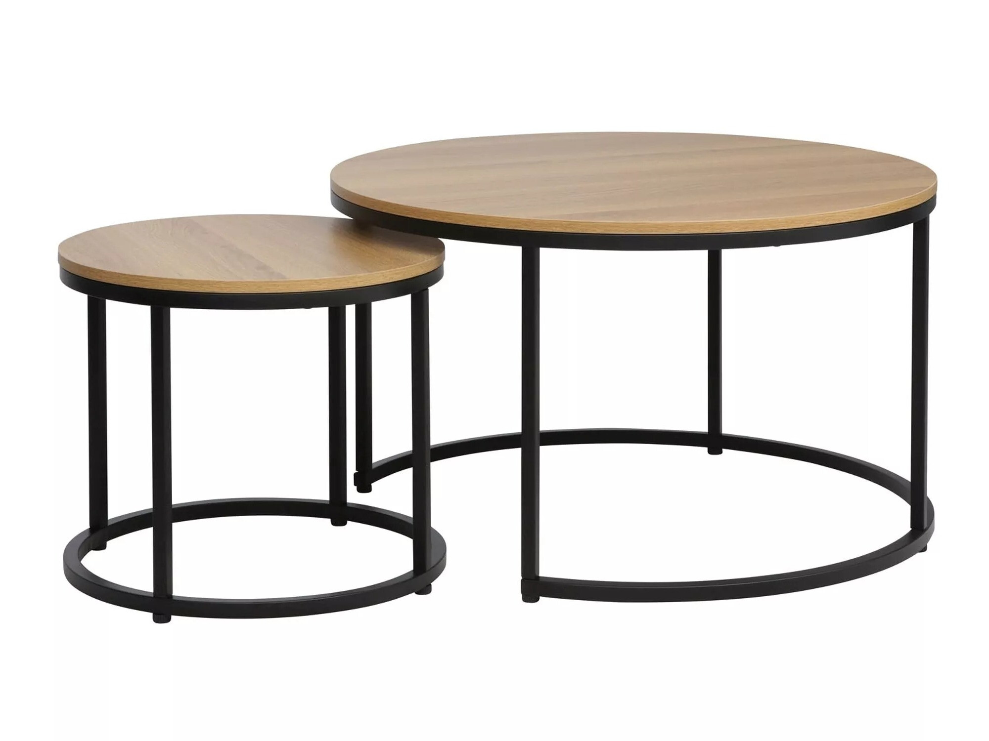 Nest of coffee tables Detroit 397 (Oak)