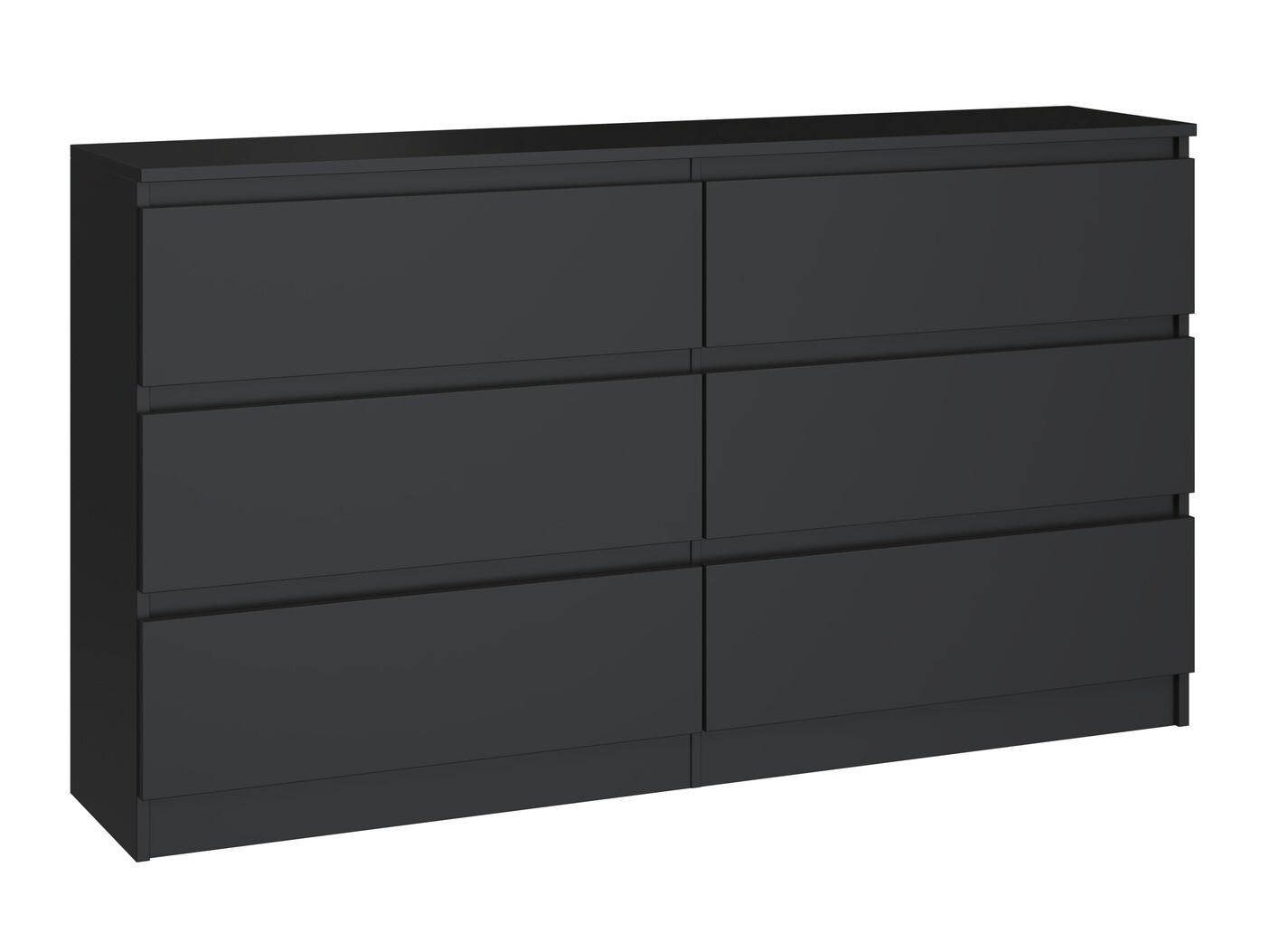 Chest of drawers Elbvelu 102 (Black)