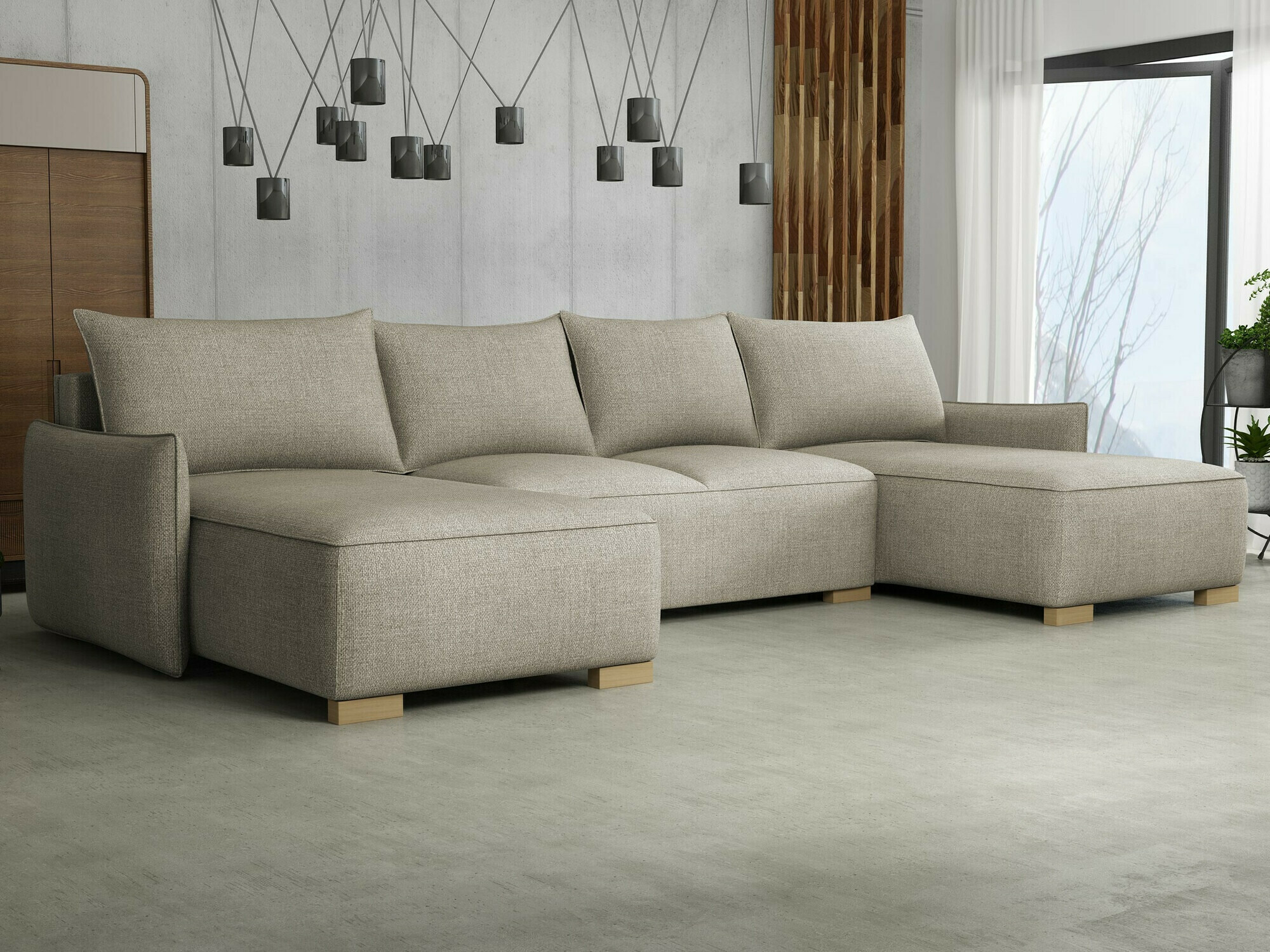 Corner sofa Columbus 218 (Soul 3)