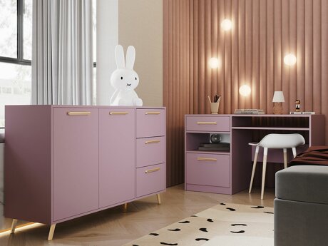 Furniture set Dortivu 149 (Purple)
