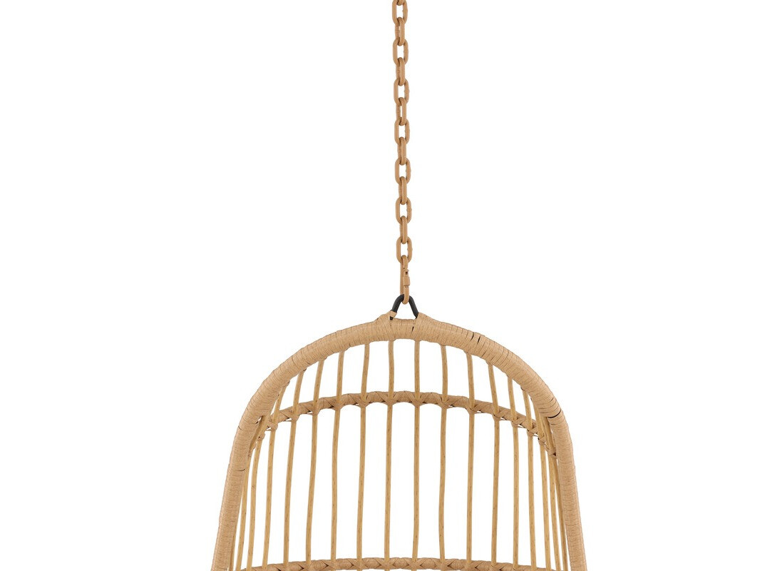 Hanging chair Dallas 4422 (Light brown + Cream)