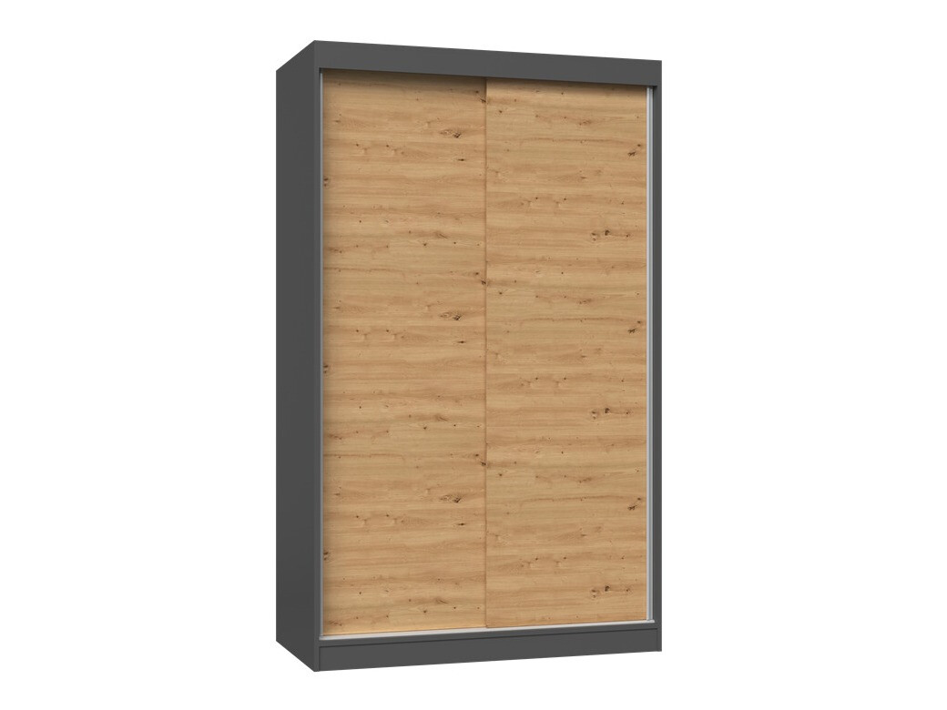 Wardrobe Mandeville 159 (Anthracite + Artisan oak)
