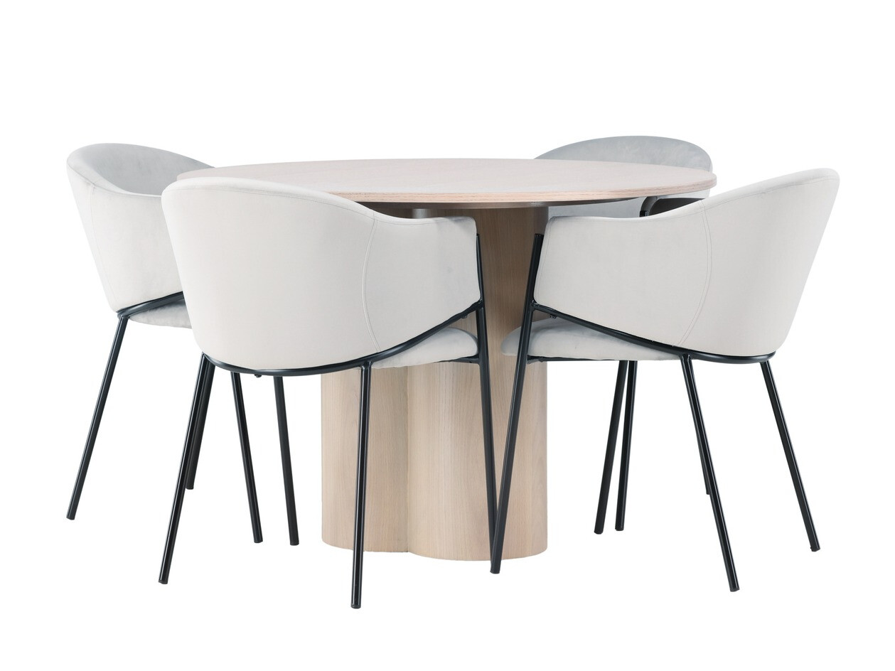 Dining set Dallas 4440 (Light wood)