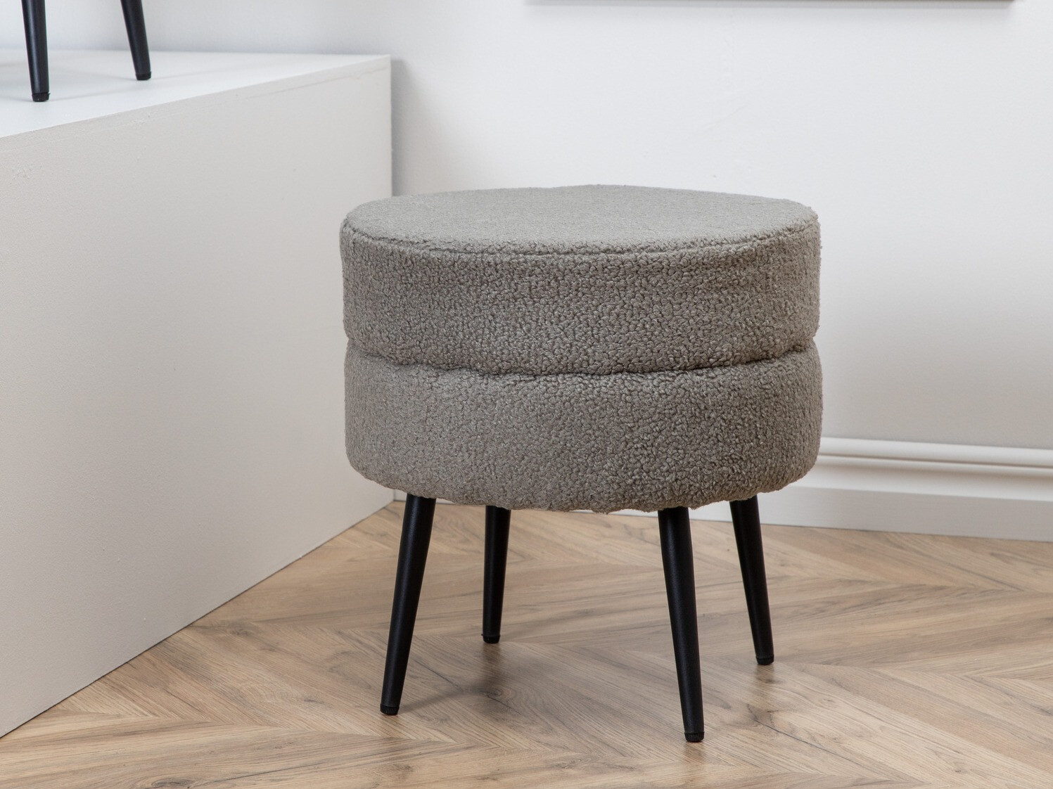 Ottoman Dallas 2945 (Grey + Black)