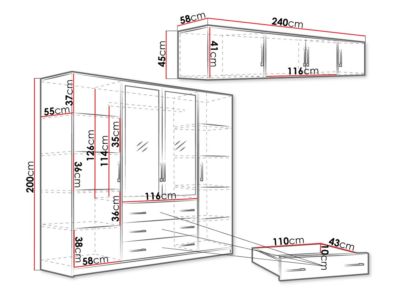 Wardrobe Dortivu III (Available)