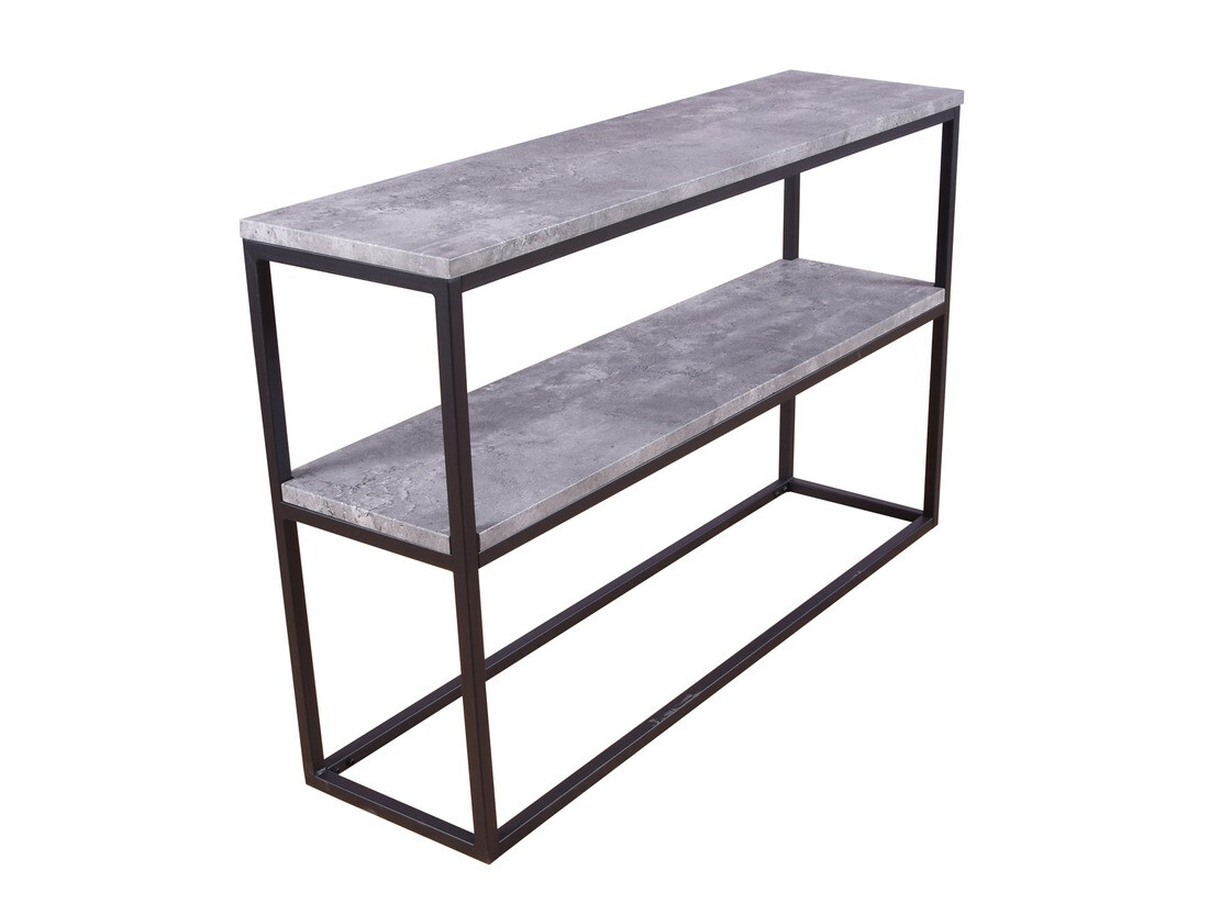 Console table Dallas 2521 (Concrete + Black)