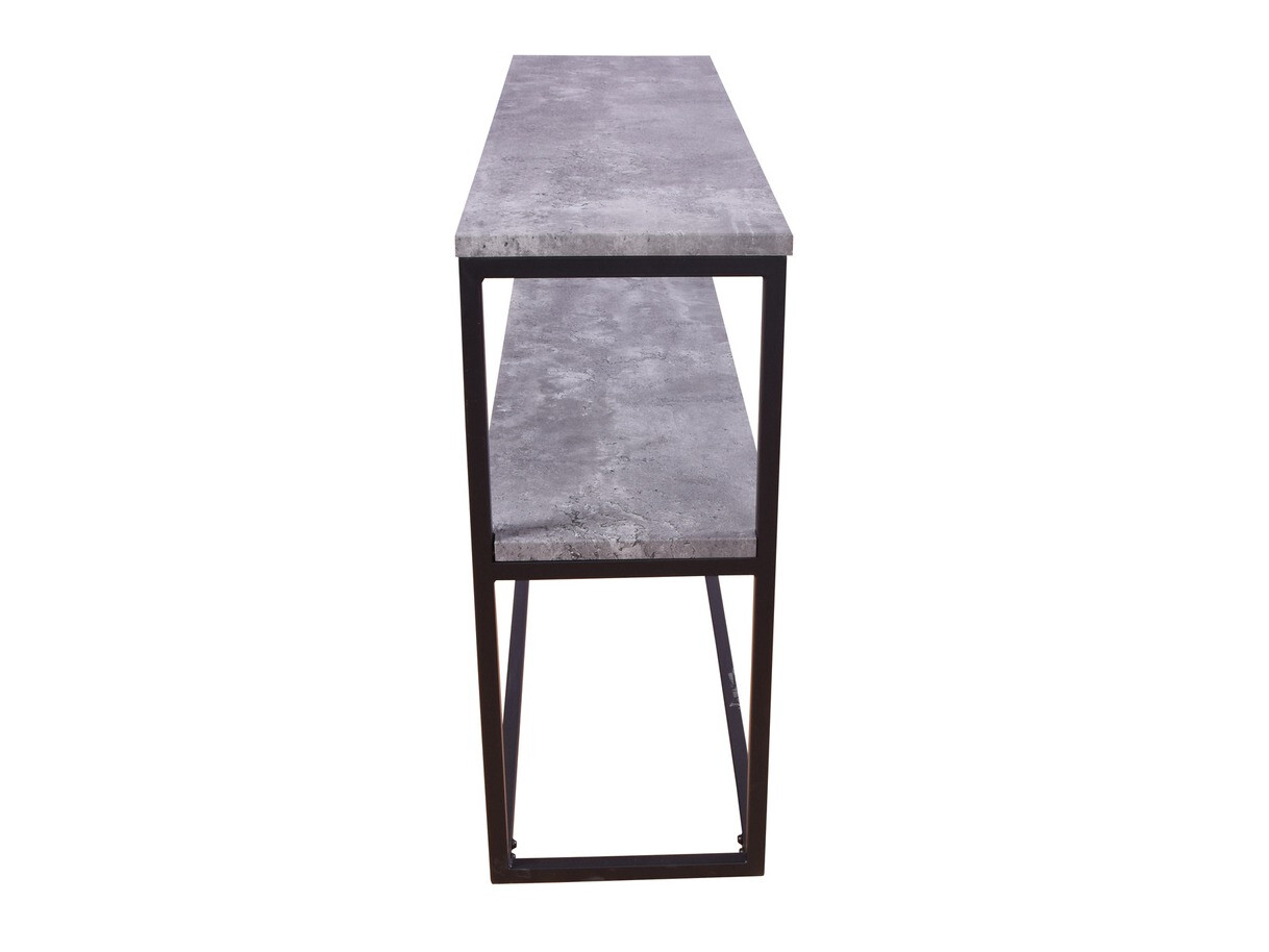 Console table Dallas 2521 (Concrete + Black)