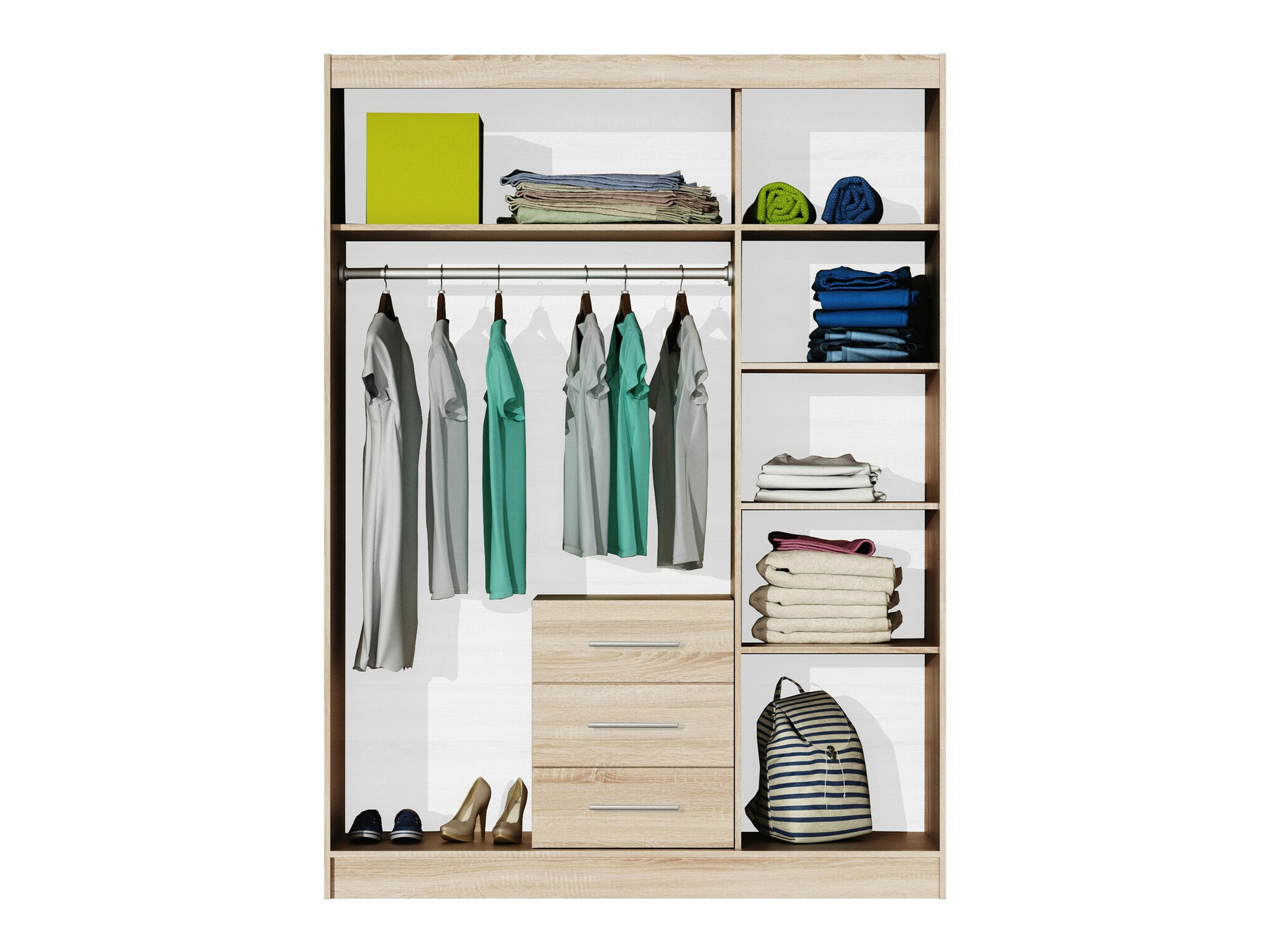 Wardrobe Dortivu IV (Graphite)