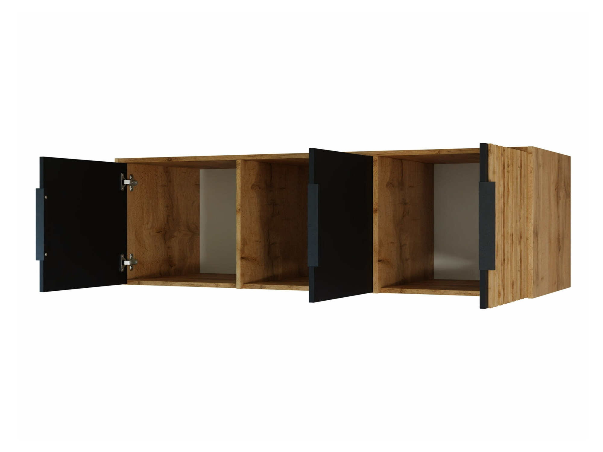 Sideboard Collis I (White + Wotan Oak)