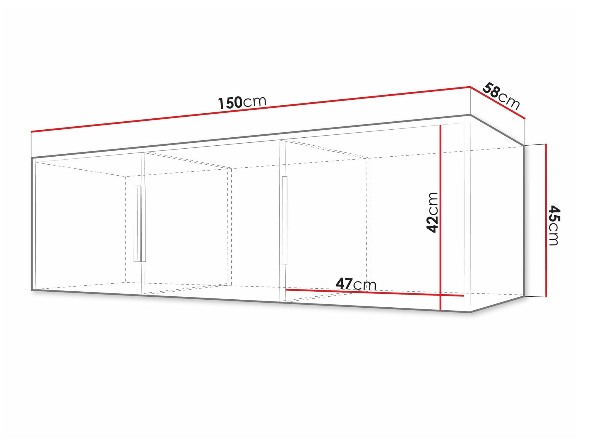 Sideboard Collis I (White + Wotan Oak)
