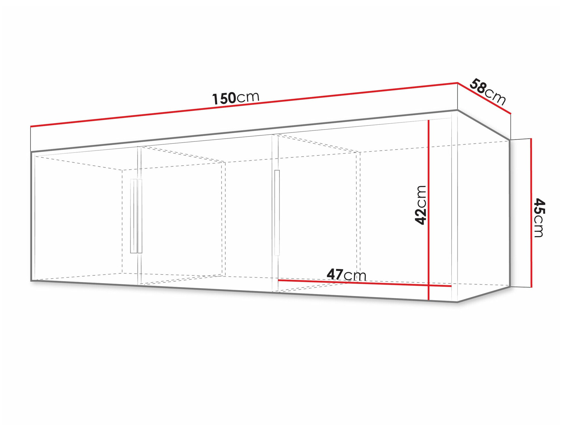 Sideboard Collis I (Wotan Oak + Black)