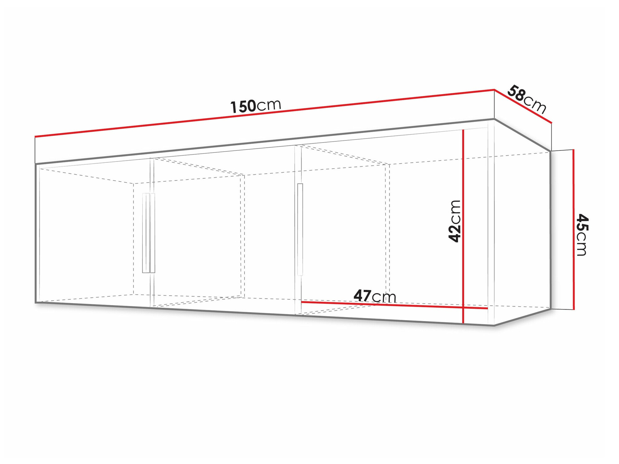 Wardrobe Collis I (White + Wotan Oak)