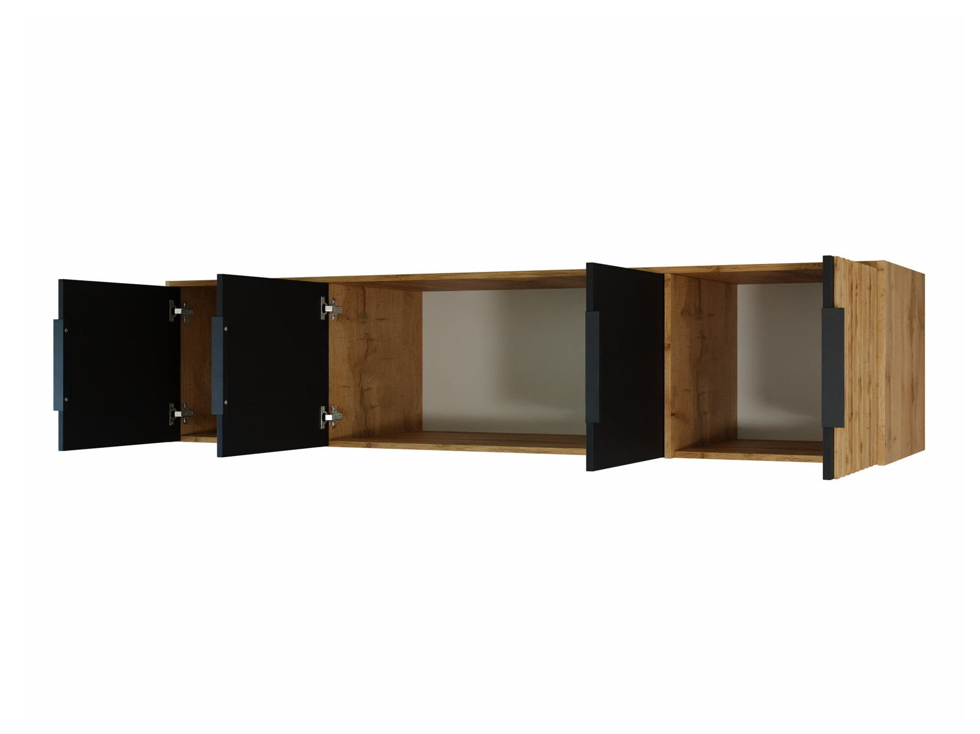 Sideboard Collis II (White + Wotan Oak)