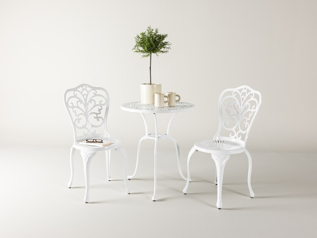 Balcony furniture set Dallas 4462 (White)