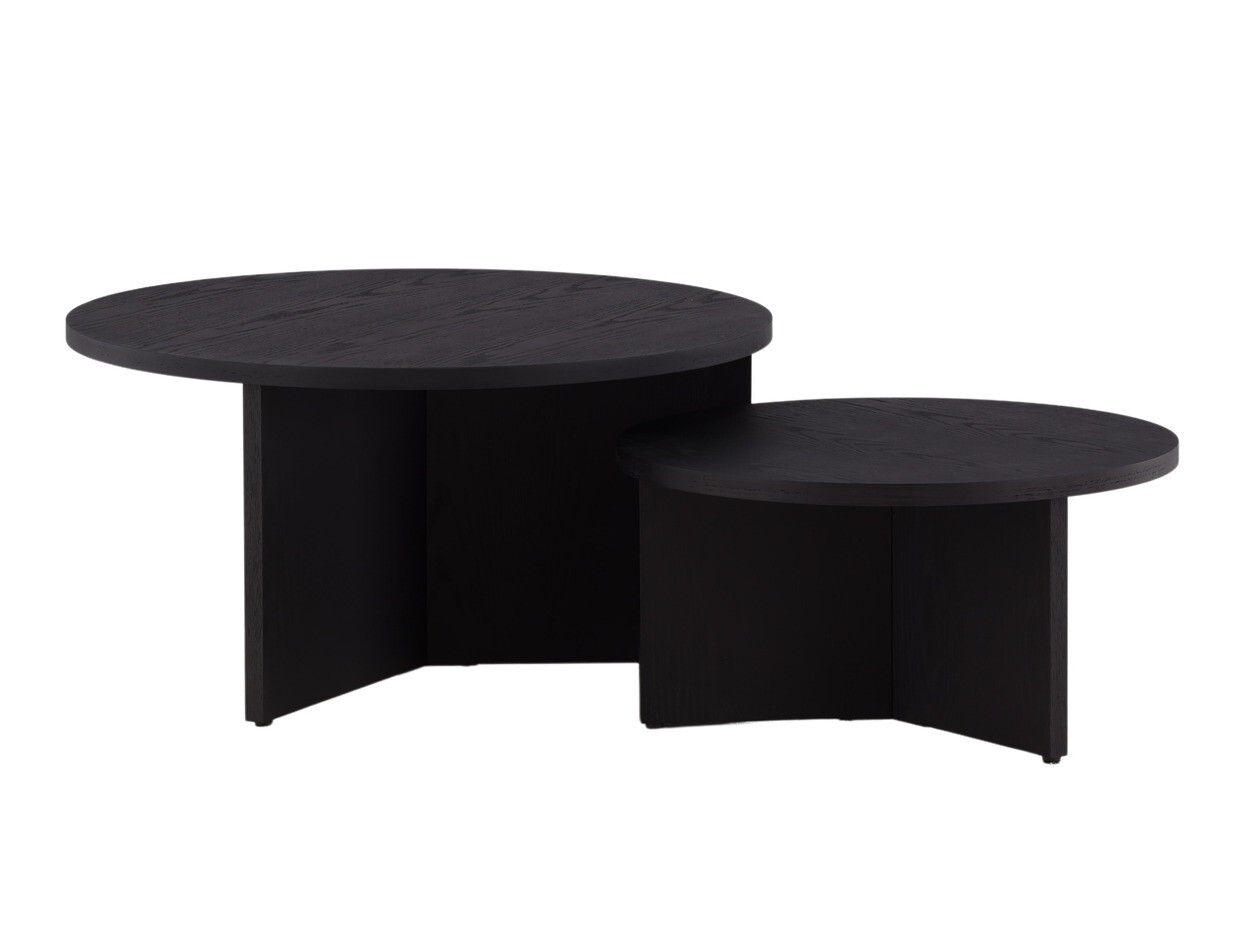 Coffee table set Dallas 4475 (Black)