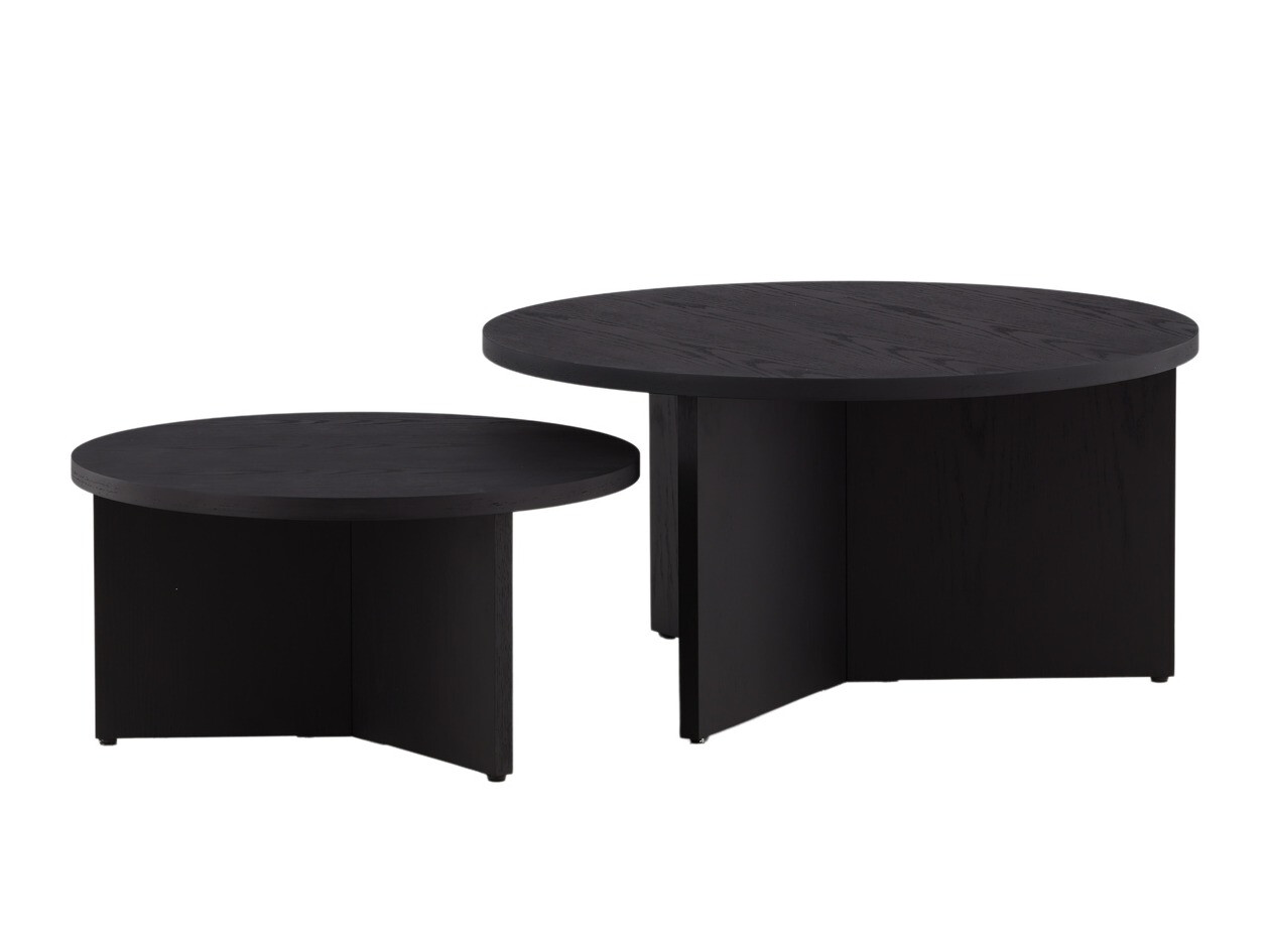 Coffee table set Dallas 4475 (Black)
