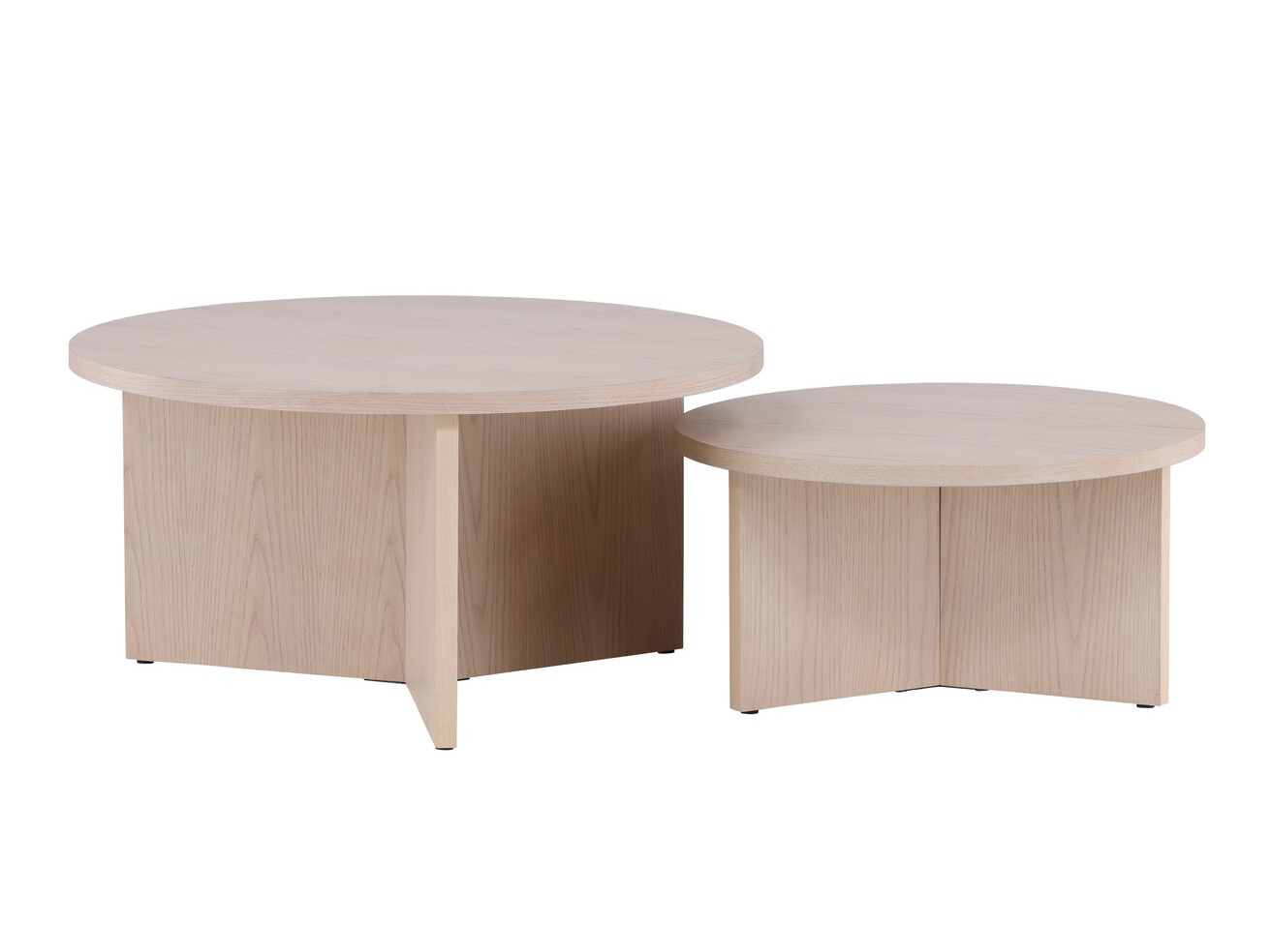 Coffee table set Dallas 4475 (Light wood)