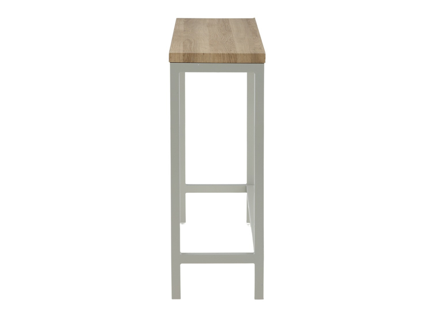 Console table Dallas 2468 (Grey + Light wood)