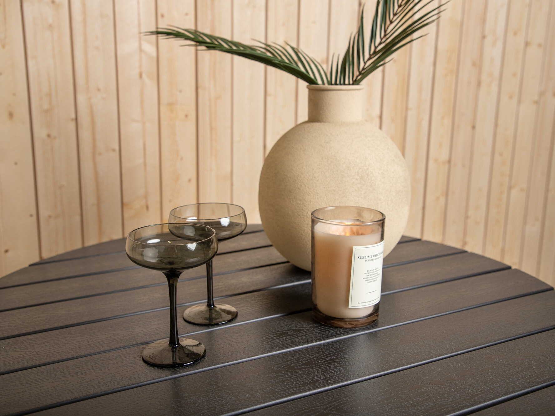 Outdoor table Dallas 2463 (Black)