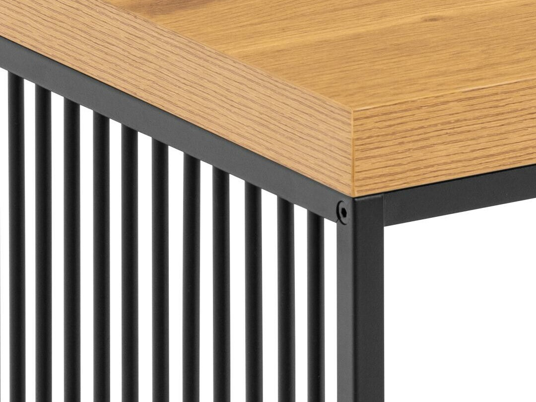 Side table Norsica Livevai 102 (Oak + Black)