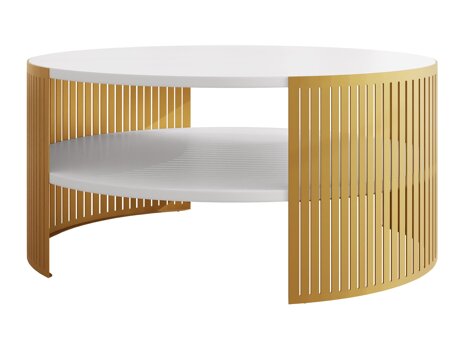 Coffee table Sordore 103 (Golden + White)