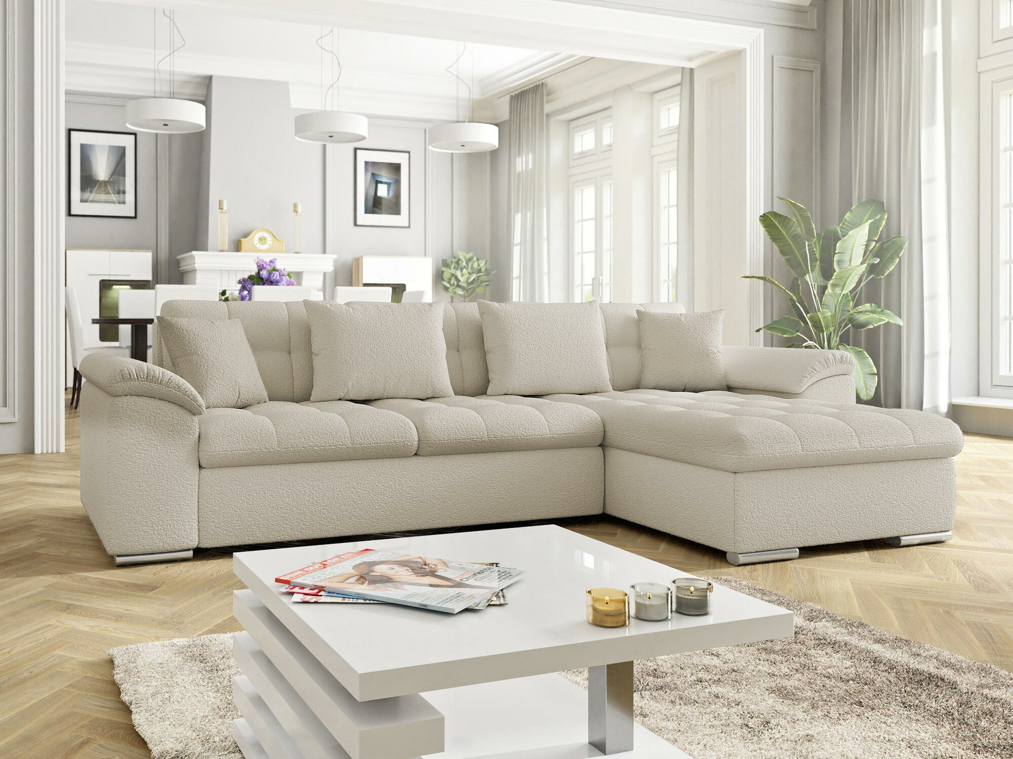 Corner sofa Comfivo Mica II (Baloo 2074)