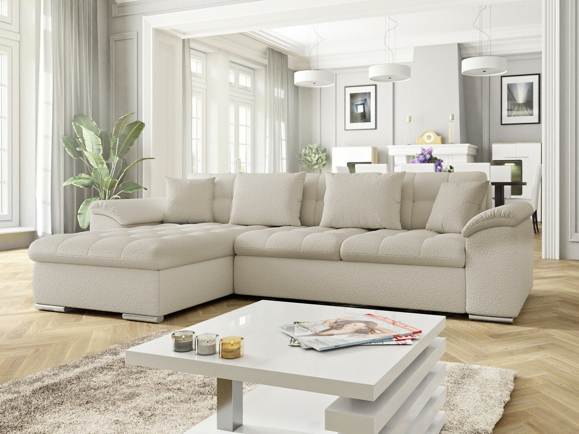 Corner sofa Comfivo Mica II (Baloo 2074)