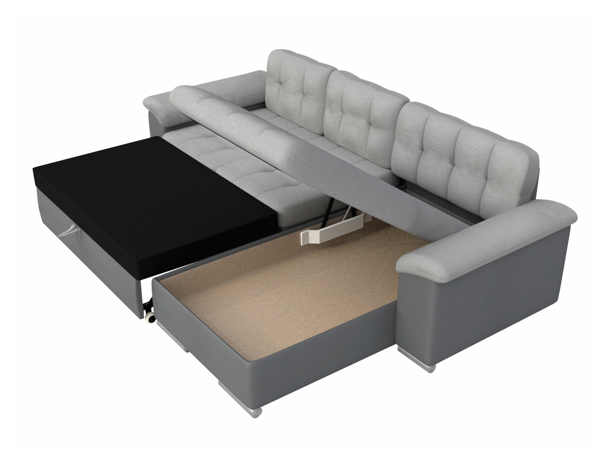 Corner sofa Comfivo Mica II (Baloo 2074)