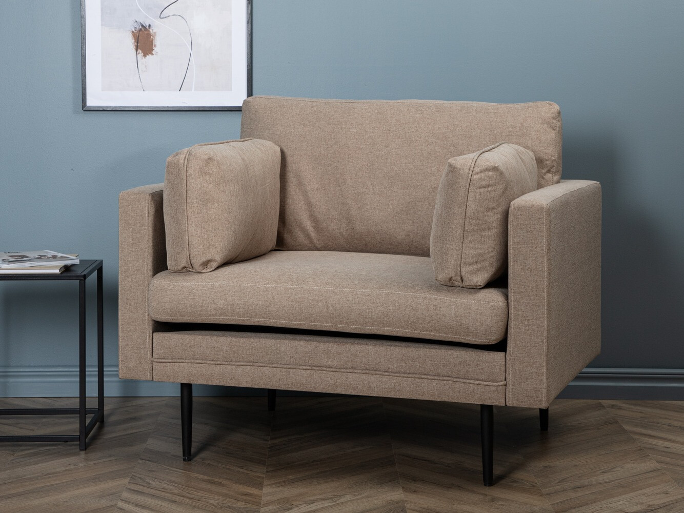 Armchair Dallas 1704 (Brown + Black)