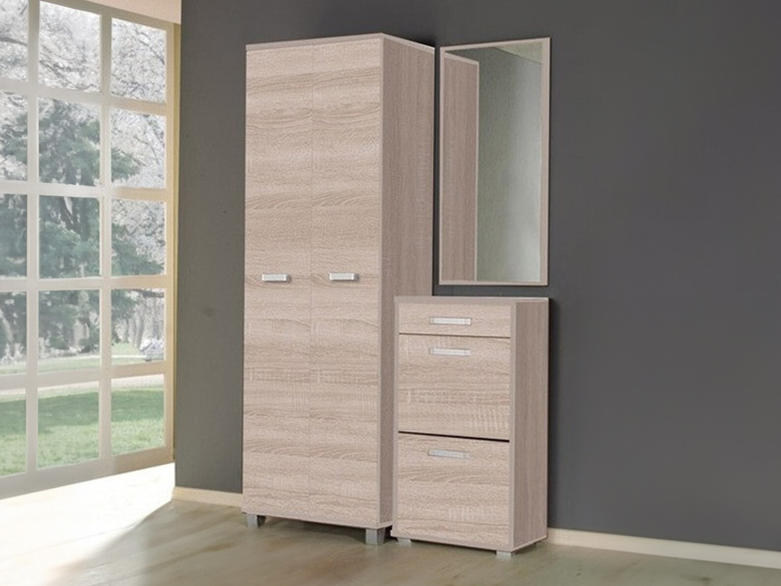 Hallway set Cirevau 141 (Sonoma oak)