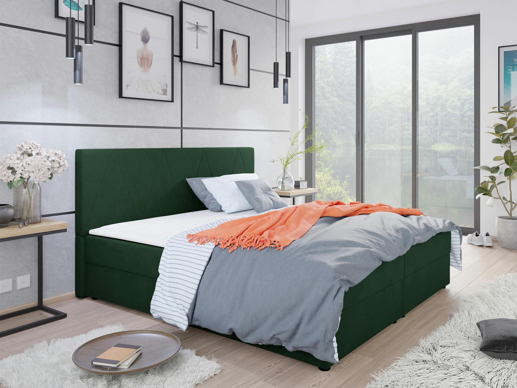 Continental bed Memphis 116 (Itaka 10)