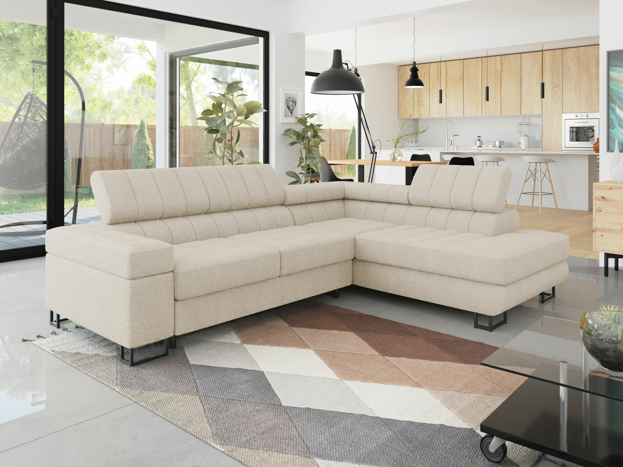 Corner sofa Comfivo Anima I (Abriamo 03)