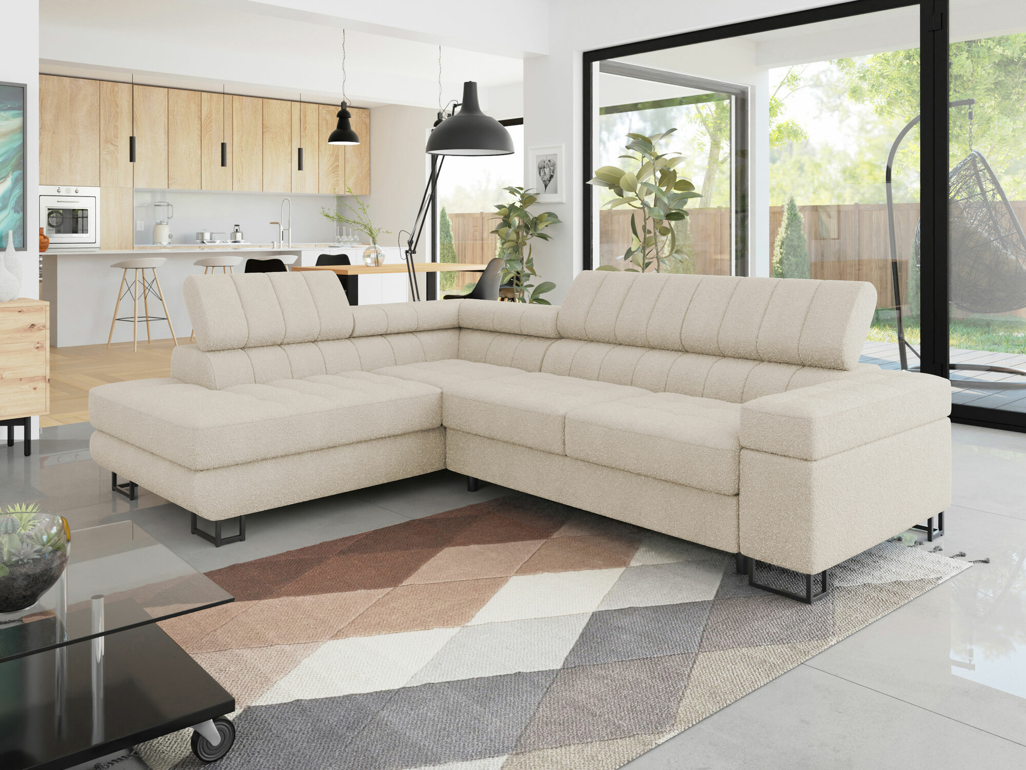 Corner sofa Comfivo Anima I (Abriamo 03)