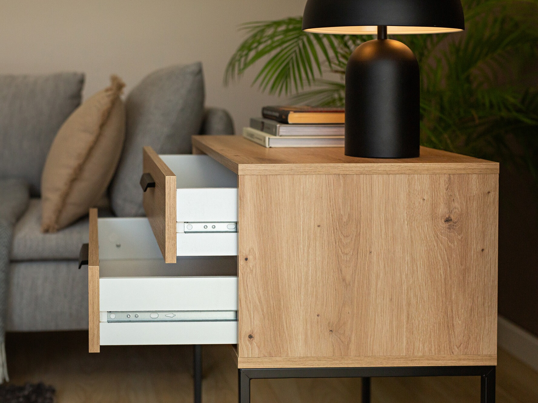 Bedside table Bristol 194 (Artisan oak)