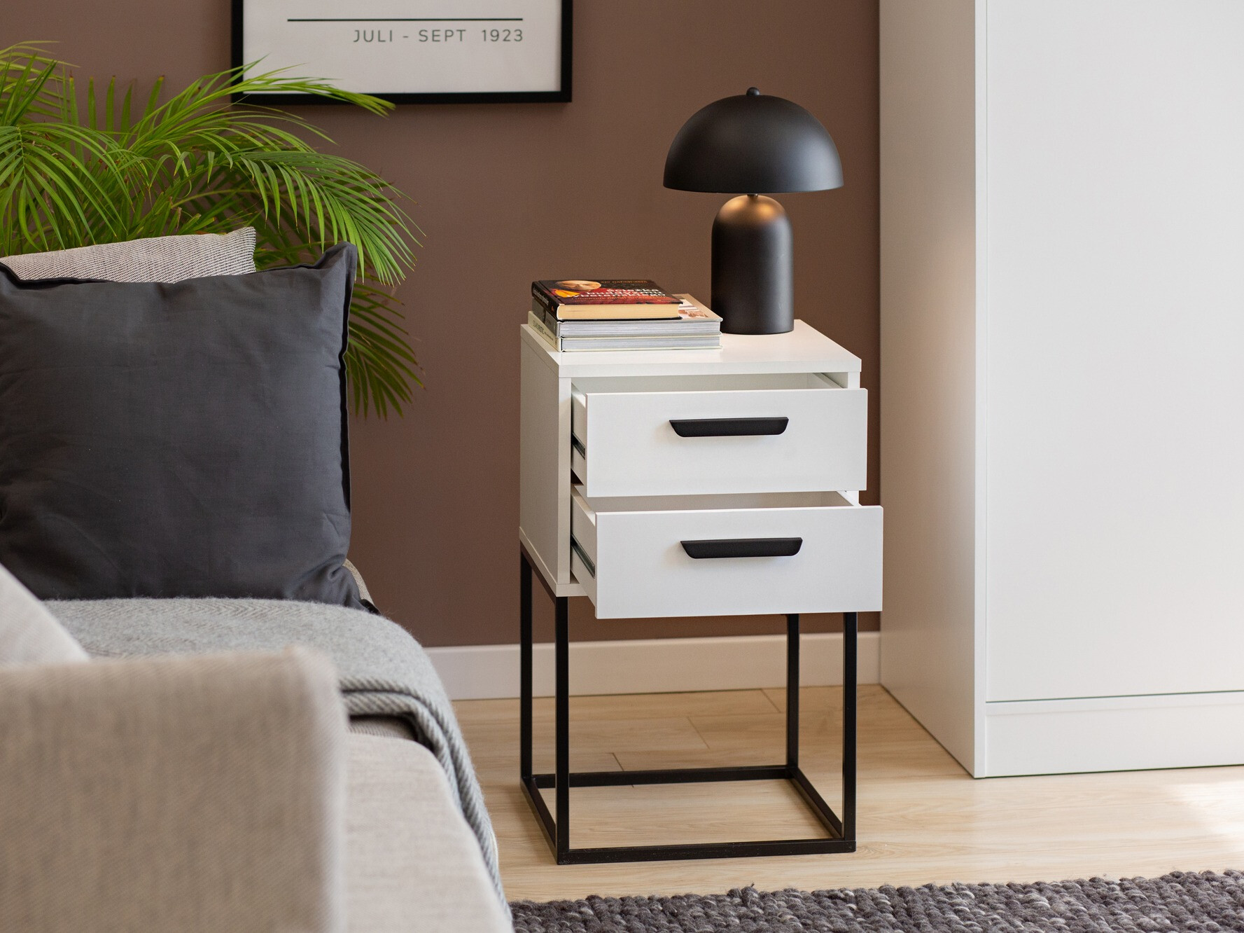 Bedside table Bristol 196 (White)