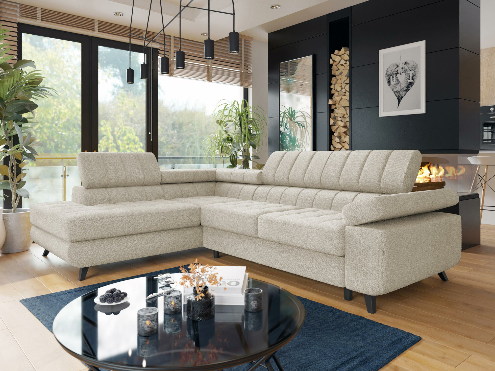 Corner sofa Comfivo Agnus (Baloo 2074)